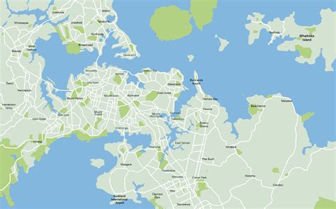 Scalablemaps Vector Map Of Auckland Gmap Regional Map Theme Map Images