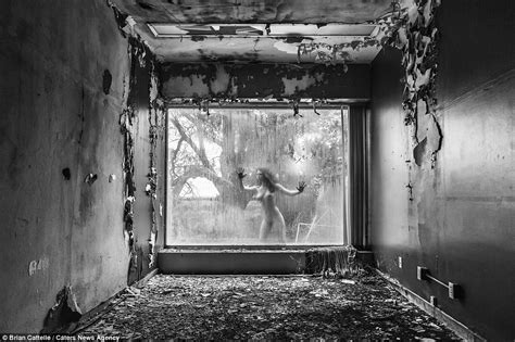Brian Cattelle Photographs Naked Models In Abandoned Buildings Daily