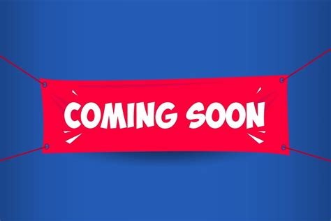 Coming Soon Banner Vector Template Design Illustration 2108813 Vector