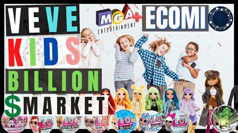 Ecomi Omi Mga License Announcement Veve Kids Is A Billion Dollar