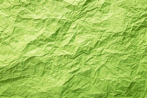 Download Green Crumpled Paper Background