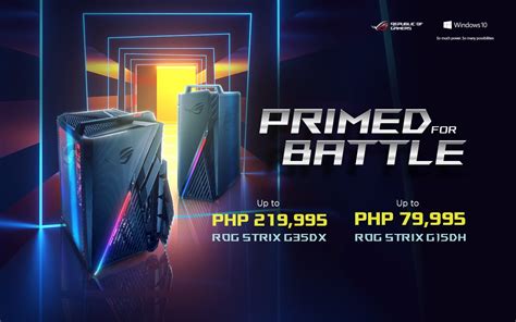 Asus Rog Philippines Announces New Line Of Pre Built Ryzen Powered