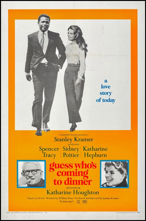 guess who s coming to dinner movie poster 1968 1 sheet 27x41
