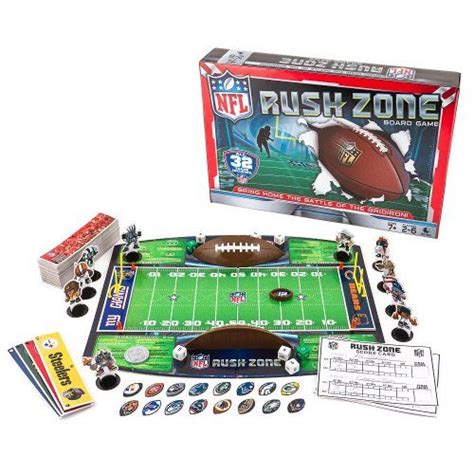 2399 Nfl Rush Zone Board Game University Games