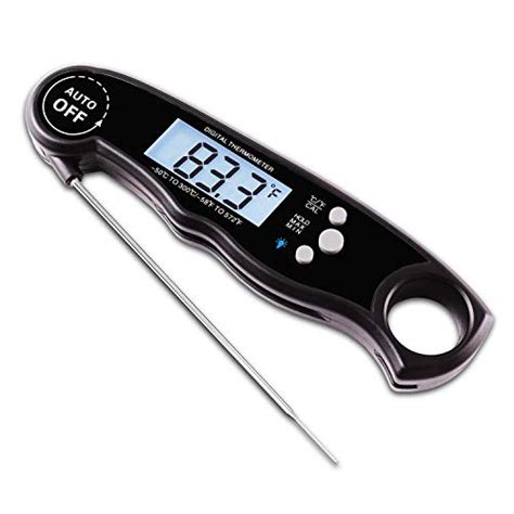 Digital Meat Thermometer Upgraded Waterproof Instant Read Cooking