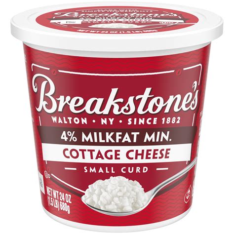Breakstone S Small Curd Cottage Cheese With Milkfat Oz Tub