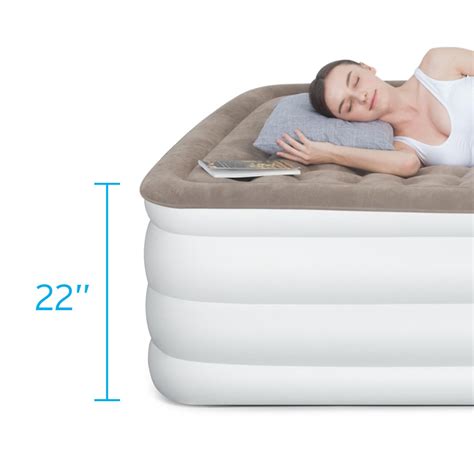 Etekcity Upgraded Air Mattress Blow Up Elevated Raised Bed Inflatable