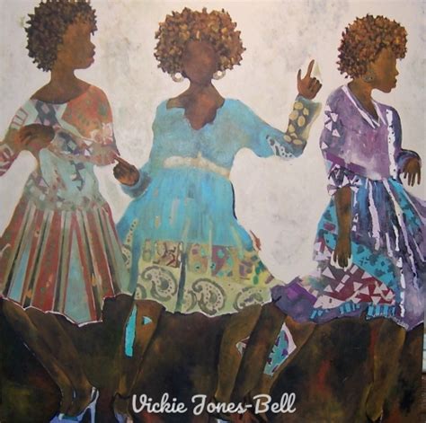 Swing Sisters Original Art By Vickie Jones Bell