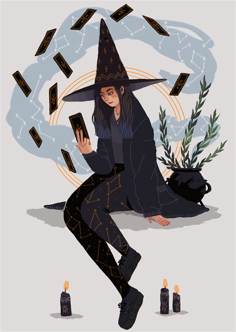 Portfolio Character Design Cartoon Character Art Witch Drawing