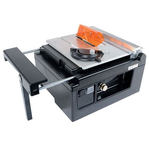Microlux® Mini Tilt Arbor Table Saw For Benchtop Hobby Use