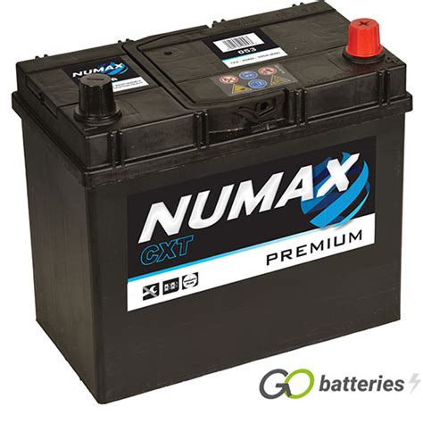 053 Numax Premium Car Battery 12v 45ah Gobatteries