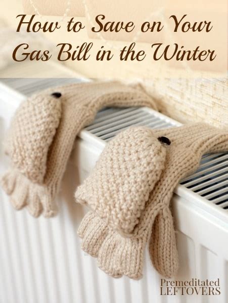 How To Save On Your Gas Bill In The Winter