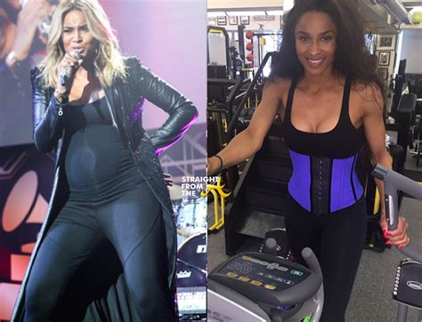 ciara before and after 60lb pregnancy weight loss straight from the a [sfta] atlanta