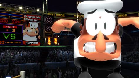 Peppino Pizza Tower Super Smash Bros Ultimate Mods