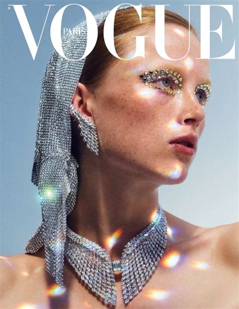 Kaia Gerber Vogue Paris Cover Jewelry Editorial