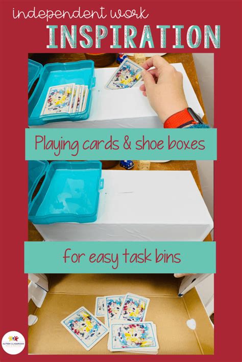 Simple Task Boxes For Special Education Easy To Make And Use Autism