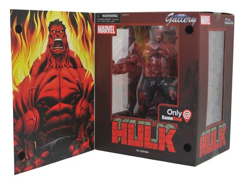 Marvel Gallery Red Hulk And Unmasked Gwenpool Statues Revealed Marvel