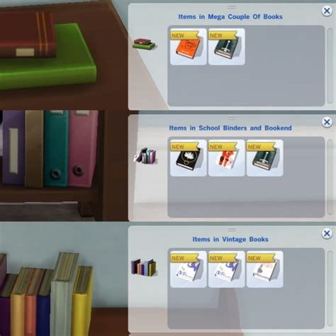 Mod The Sims Readable Books By Plasticbox • Sims 4 Downloads