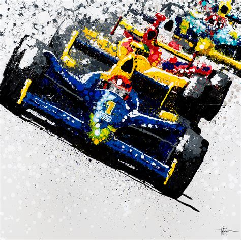 Motorsports Art Timothy Raines
