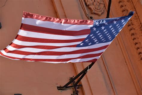 Free picture: american, flag, wind, emblem, patriotism, democracy ...