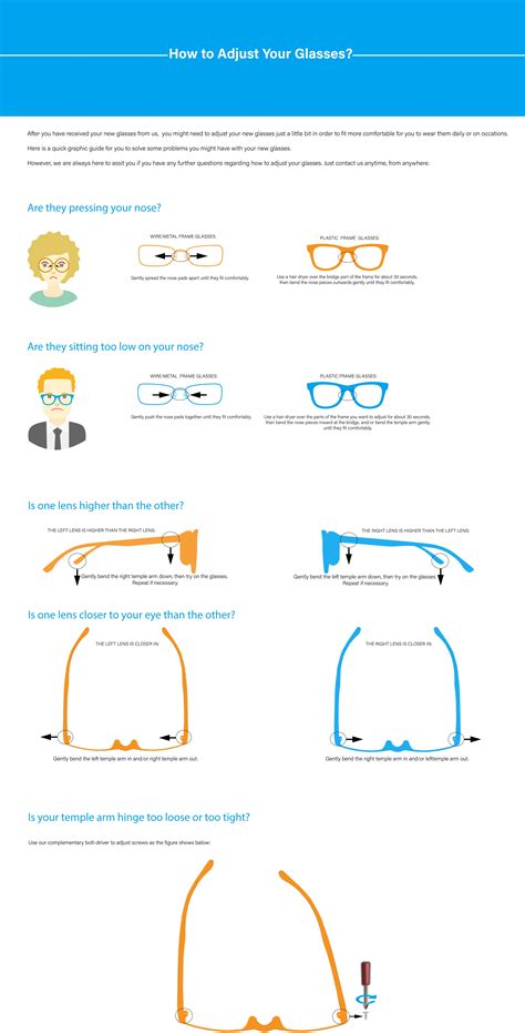 How To Adjust Your Glasses Blog Vlookglasses