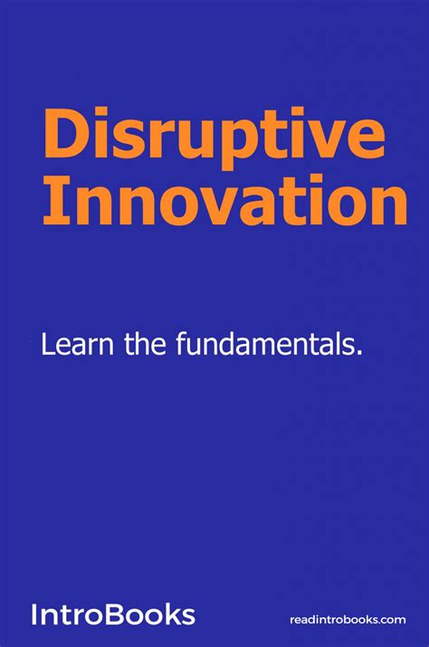 Disruptive Innovation Ebook Audiobook Introbooks Online Learning