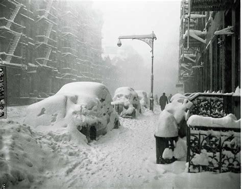 Vintage Snowstorm Photos