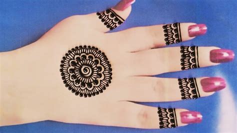 Easy Gol Tikki Mehndi Design Kids Mehndi Design Simple And Easy