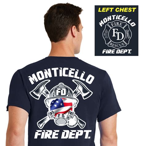 Fire Dept Tshirt Design Fire Duty Shirts Dove Designs