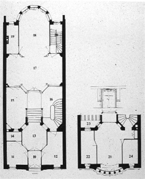 Tassel House Brussels 1893 95 Victor Baron Horta Ground Floor And