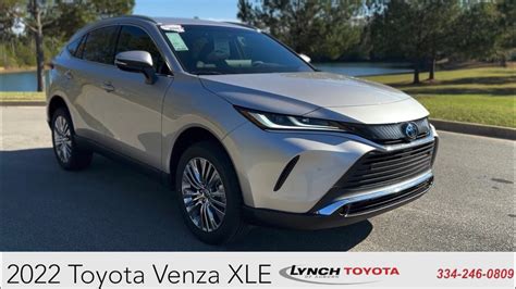 2022 Toyota Venza Xle In Titanium Glow Stock 27750 Youtube