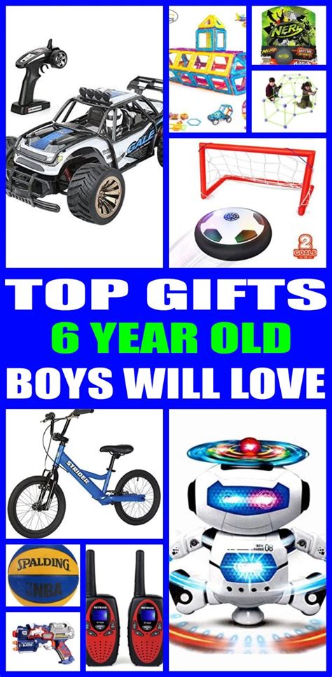 Birthday gift ideas for 6 year old boy. Top 6 Year Old Boys Gift Ideas