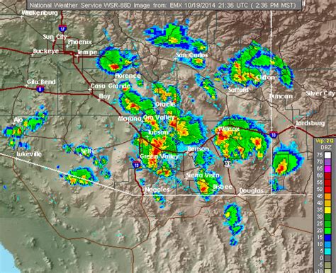 Madweather Thunderstorms Across Metro Tucson