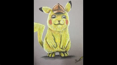 Drawing Of Pikachu Pokemon Detective Pikachu Youtube