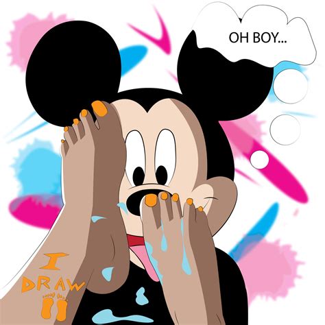 Mickey Mouse Licks Feet By Idrawfeet On Deviantart