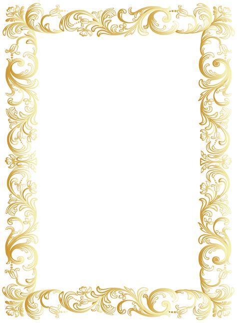Orlas Pergaminos Clip Art Frames Borders Boarders And Frames Floral