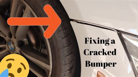 How To Fix A Cracked Bumper Youtube