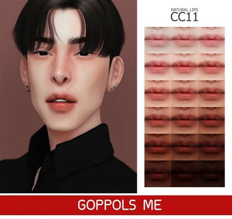 Gpme Gold Natural Lips Cc11 At Goppols Me Sims 4 Updates