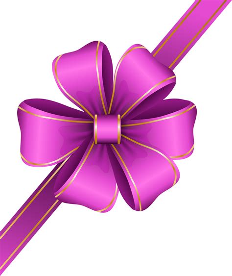 Ribbon Clip art - Decorative Pink Bow Corner Transparent PNG Clip Art png image