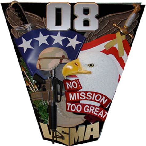 2008 USMA Class Crest – American Plaque Company – Military Plaques