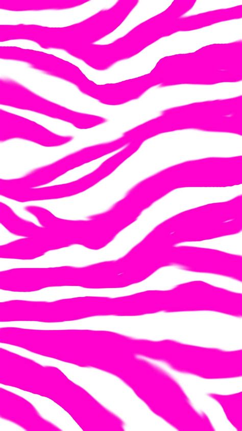 Pink Neon Zebra Backgrounds