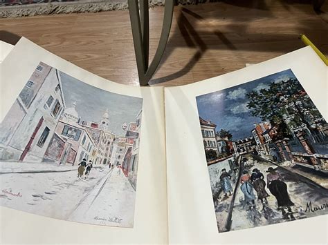 Maurice Utrillo Abrams Art Treasures Of The World Book 16 Full Color
