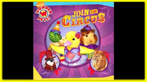 Wonder Pets Join The Circus Nickelodeon Read Aloud Storybook For