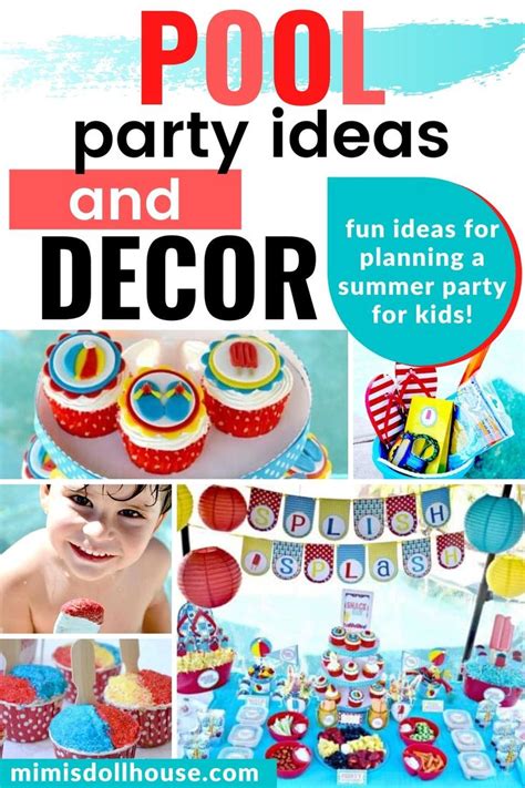 How To Plan The Perfect Pool Party Pool Party Themes Pool Party Pool Birthday Party