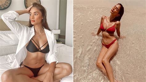 Look Pia Wurtzbachs Sexy And Stylish Swimsuit Outfits In Dubai