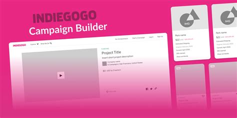 ⚡ Indiegogo Campaign Builder Figma Community