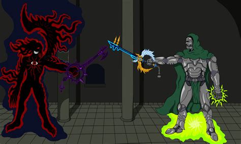 Alucard Vs Doom Keyblade War By Splaty On Deviantart