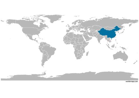 China Data And Statistics World In Maps