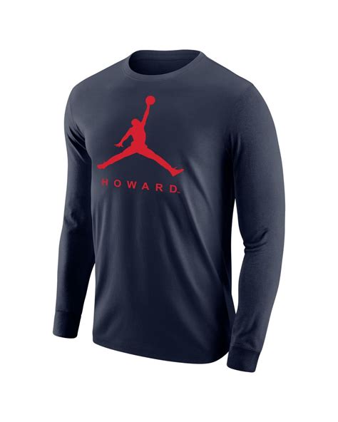 Nike Jordan College 365 Long Sleeve Swingman T Shirt In Blue For Men Lyst
