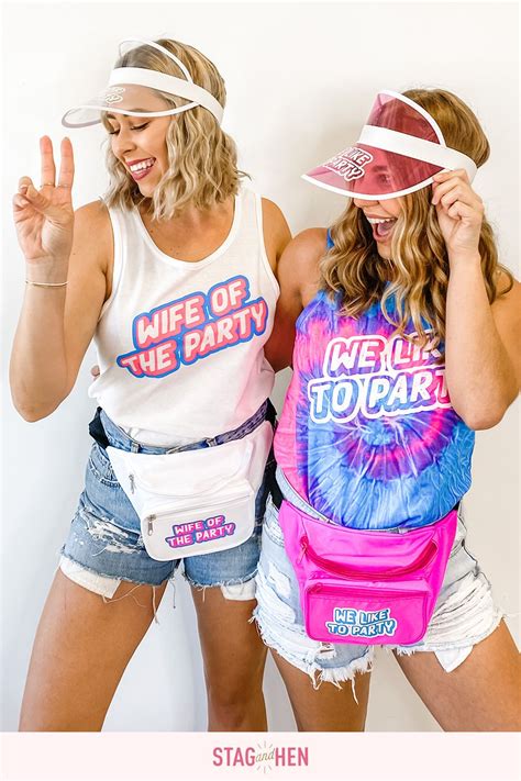 Wife Of The Party 1990s Tie Dye Bachelorette Party Outfits Bachelorette